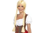 Bavarian Beer Beauty Adult Costume Wig