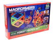 Magformers 3D 47 Piece Forest Friends Build Set