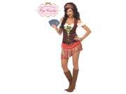 Sexy Mystic Gypsy Costume Adult Large 10 12