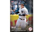 NY Yankees Tyler Austin Call Up MLB Topps NOW Card 436