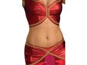 Indian Bollywood Jeweled Costume Belly Button Jewels