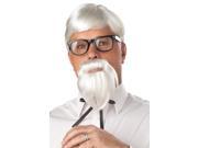 The Colonel Wig Moustache Costume Accessory Set One Size