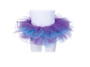 Tutu Costume Accessory Child Blue Purple One Size Fits Most