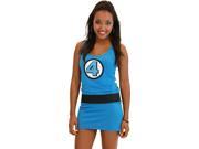 Marvel Comics Sexy Costume Tank Dress Adult Invisible Woman Small