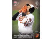 MLB Baltimore Orioles Manny Machado 468 Topps NOW Trading Card