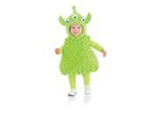 Belly Babies 3 Eyed Green Alien Costume Child Toddler X Large 4 6