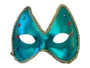 Mardi Gras Eye Costume Mask Green