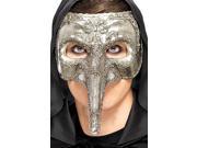 Venetian Capitano Masquerade Adult Costume Mask