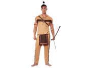 Native American Brave Adult Costume Large
