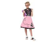 50 S Sweetheart Child Costume Small