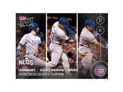 MLB Chicago Cubs Zobrist Baez Contreras 571 Topps NOW Trading Card