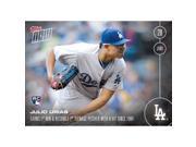 LA Dodgers Julio Urias RC MLB 2016 Topps NOW Card 190