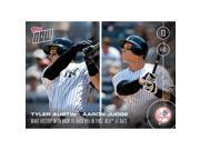 NY Yankees Tyler Austin Aaron Judge MLB Topps NOW Card 351