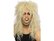 80 s Hard Rock Band Adult Costume Wig One Size