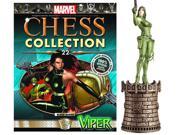 Marvel Chess Collection Magazine 22 Viper Black Queen