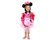 Disney Minnie Mouse Bow Tique Infant Toddler Costume Hoodie