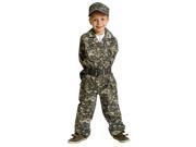 Jr. Camouflage Uniform Costume Child Toddler Child 8 10