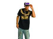 Ghetto Blaster Shirt Costume Adult Standard