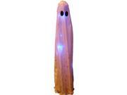 Animated Up Down Ghost w Blue Lights Sound Halloween Prop
