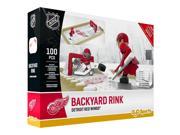 Detroit Red Wings OYO Sports Mini Figure NHL Backyard Rink Set