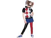 DC Super Hero Girls Premium Harley Quinn Child Costume M 8