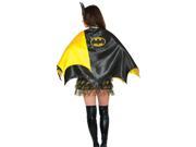 Batgirl Deluxe Adult Black Costume Cape 30 One Size