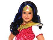DC Super Hero Girls Wonder Woman Costume Wig Child One Size