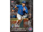 Chicago Cubs Albert Almora Jr. Rc 661 Topps Now Ahead Run In 10th Inning