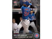 MLB Chicago Cubs Dexter Fowler 656A 2016 Topps NOW Trading Card