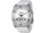 Tissot Racing T Touch White Rubber Mens Watch T0025201711100