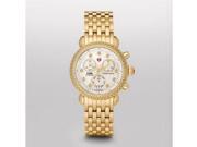 Michele CSX 36 Day Diamond Gold plated Ladies Watch MWW03M000141