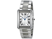 Cartier Tank Solo XL Automatic Stainless Steel Mens Watch W5200028