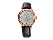 Raymond Weil Maestro Silver Dial Brown Leather Mens Watch 2837 PC5 65001