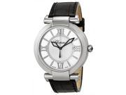 Chopard Imperiale Silver Dial Black Leather Automatic Unisex Watch 388531 3001