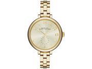 Marc by Marc Jacobs MBM3363 Sally Champagne Dial Gold tone Ladies Watch