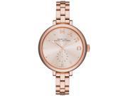 Marc by Marc Jacobs Sally Rose Dial Rose Gold tone Ladies Watch MBM3364