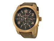 Tommy Hilfiger Grahm Multi Function Brown Dial Brown Leather Mens Watch 1791109