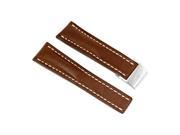 Breitling Brown Leather Strap 24 mm 444X A20D.1