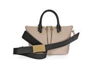 Chloe Baylee Small Leather Tote Beige
