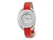 Marc Jacobs Jerrie Silver Dial Ladies Leather Watch MJ1444