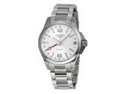 Longines Conquest Automatic Silver Dial Mens Watch L3.687.4.76.6