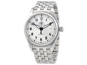 IWC Pilot Automatic Silver Dial Stainless Steel Mens Watch IW324006