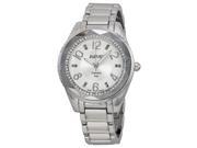 August Steiner Silver Dial Silver tone Ladies Watch AS8122SS