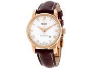 Mido Baroncelli II Automatic White Dial Ladies Watch M7600.3.26.8