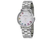 Marc by Marc Jacobs Silver Dial Stainless Steel Ladies Watch MBM3420