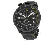 Hamilton Khaki Aviation Takeoff Automatic Chronograph Black Dial Black Leather Mens Watch H76786733