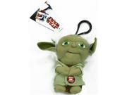 Star Wars Yoda 4 Talking Plush Clip On