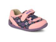 Momo Baby Girls Sneaker Shoes Heather Abstract Floral First Walker Toddler