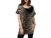 Jessie G. Women s Pebbles Leopard Print Tunic
