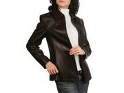 BGSD Women s Miranda Zip Front New Zealand Lambskin Leather Jacket